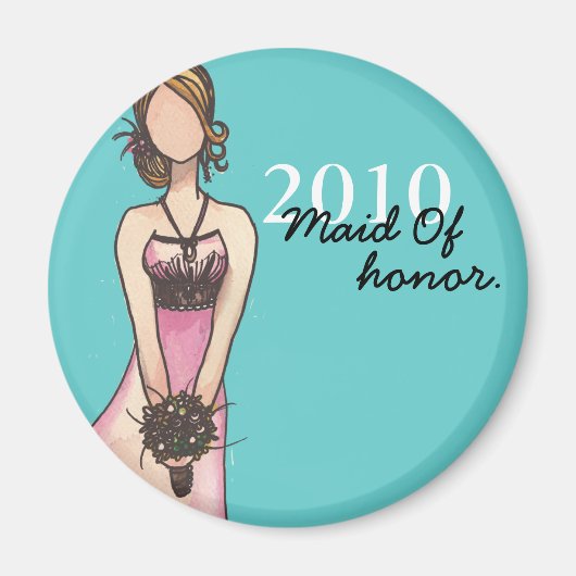 Trauzeugin Magnet (Vorne)