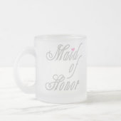 Trauzeugin-noble Grau Mattglastasse (Links)