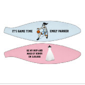 Trauzeugin oder Bridesmaid Invite Mini Basketball (Panele)