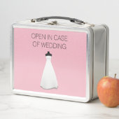 Trauzeugin-oder der Brautjungfer Metall Lunch Box (Beispiel)