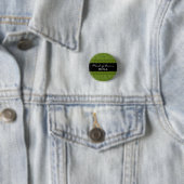 Trauzeugin-olivgrüner schwarzer Damast und Spitze Button (Beispiel)