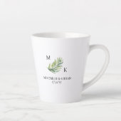 Trauzeugin Palm Leaf Brautparty Milchtasse (Rechts)