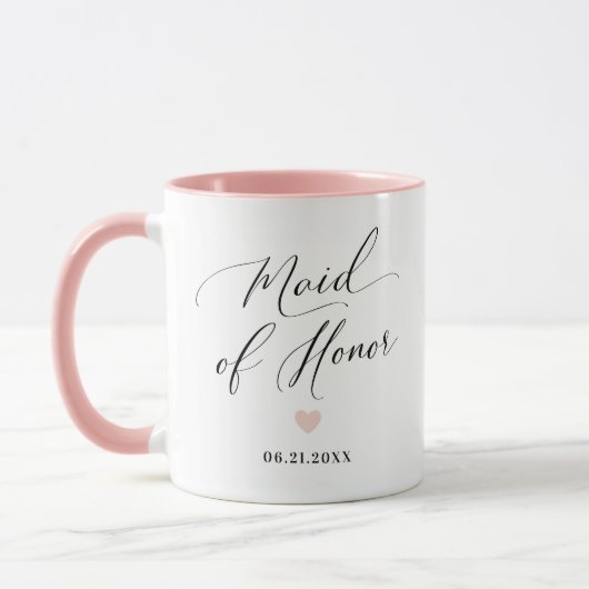 Trauzeugin Personalisiertes SkriptWedding Tasse (Links)