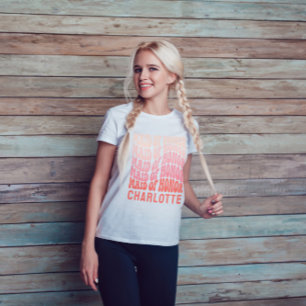 Trauzeugin Pink modern mädchenhaft Retro 60er Jahr T-Shirt