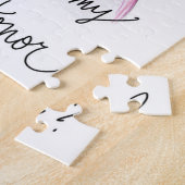 Trauzeugin? Puzzlespiel-blondes Puzzle (Seite)