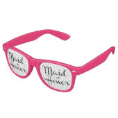 Trauzeugin Retro-Skript Sonnenbrille (Schrägansicht)