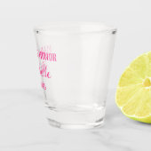 Trauzeugin Rosa Individuelle Name Geschenke Hochze Schnapsglas (Rechts)