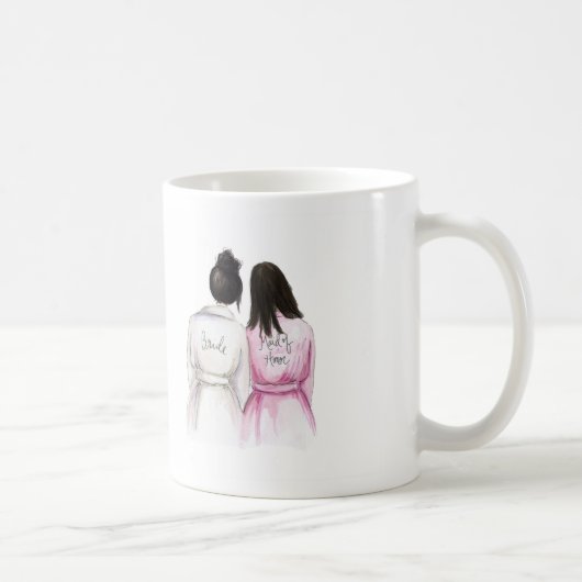 Trauzeugin? Schwarzes Kaffeetasse (Rechts)