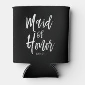 Trauzeugin| Skriptstil - Eigene Hochzeit Dosenkühler (Vorderseite)