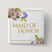 Trauzeugin Spring Floral Bouquet Wedding