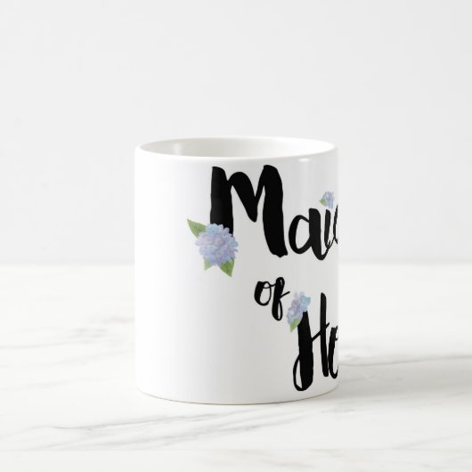 Trauzeugin-Tasse - lila Hydrangeas Kaffeetasse (Mittel)