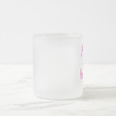 Trauzeugin-Tasse Mattglastasse (Mittel)