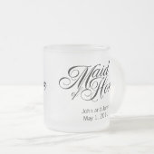 Trauzeugin-Tasse Mattglastasse (VorderseiteRechts)
