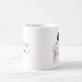 Trauzeugin? Tassen-schwarzes Kaffeetasse (Mittel)