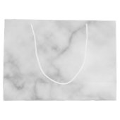 Trauzeugin Vorschlag Elegant Marble Script Große Geschenktüte (Rückseite)