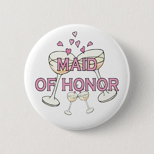 Trauzeugin Wedding ID Button (Vorderseite)