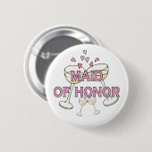Trauzeugin Wedding ID Button (Vorne & Hinten)