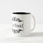 Trauzeugin Zweifarbige Tasse (VorderseiteRechts)