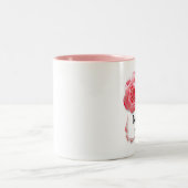 Trauzeugin Zweifarbige Tasse (Mittel)
