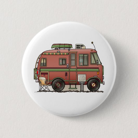 Travco BewegungsZuhause-Camper RV Button (Vorderseite)