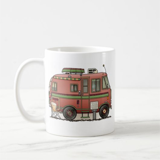 Travco BewegungsZuhause-Camper RV Kaffeetasse (Links)