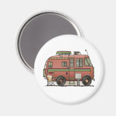 Travco Motor Zuhause Camper RV Magnet (Vorderseite/Rückseite)