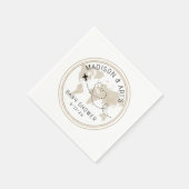 Travel Adventure Baby Dusche Napkins Serviette (Ecke)