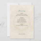 Travel Adventure Cruise Bachelorette Party Einladung (Rückseite)