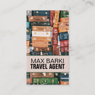 Travel Agency Agent Business Card Visitenkarte