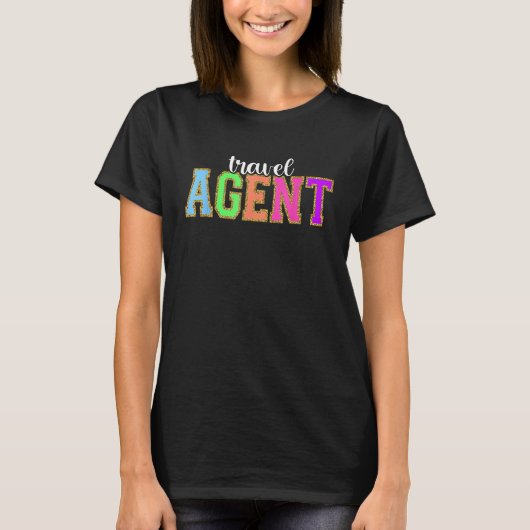 Travel Agent  Back to School Worker Appreciation T-Shirt (Vorderseite)