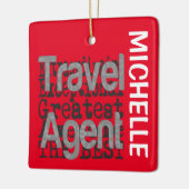 Travel Agent Extraordinaire CUSTOM Keramikornament (Links)