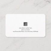 Travel Agent Pale Pink Weltkarte Visitenkarte (Rückseite)