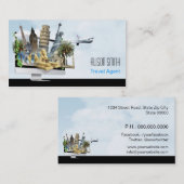 Travel Agent Visitenkarte (Vorne/Hinten)