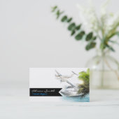 Travel Agent Visitenkarte (Stehend Vorderseite)