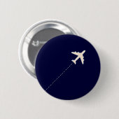TRAVEL AIRPLANE WITH DOTTED BUTTON (Vorne & Hinten)