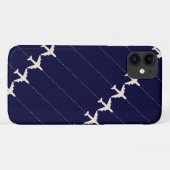 TRAVEL AIRPLANE WITH DOTTED Case-Mate iPhone HÜLLE (Rückseite (Horizontal))