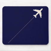 TRAVEL AIRPLANE WITH DOTTED MOUSEPAD (Vorne)