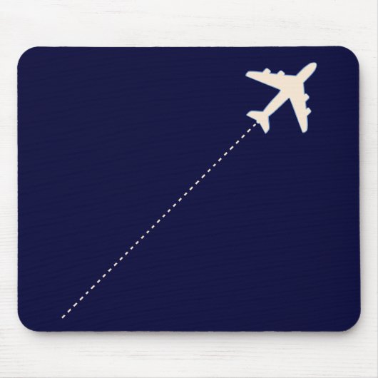 TRAVEL AIRPLANE WITH DOTTED MOUSEPAD (Vorne)