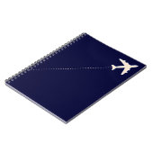 TRAVEL AIRPLANE WITH DOTTED NOTIZBLOCK (Linke Seite)