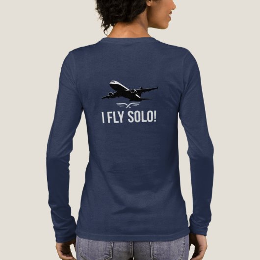 Travel_Alone,_Roam_Everywhere Tri-Blend Shirt (Rückseite)