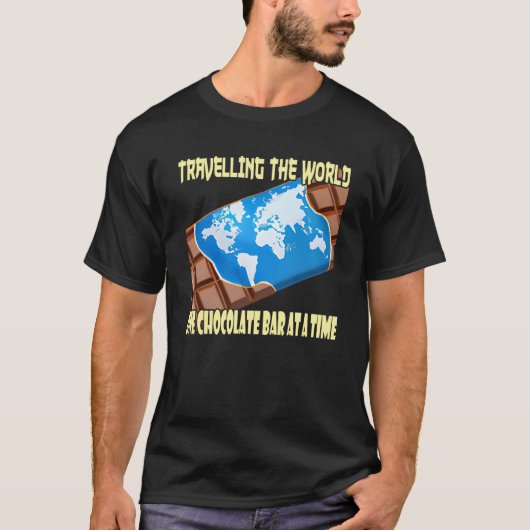 Travel and Chocolate T-Shirt (Vorderseite)