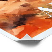 Travel Arizona, Cowboy on Horseback Poster (Ecke)