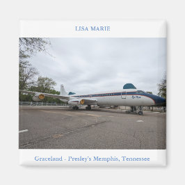 Travel Art Lisa Marie Elvis Presley Magnet