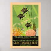 Travel Australia, Great Barrier Reef, Poster (Vorne)