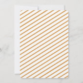 Travel Baby Dusche Gelb Graue Koffer Einladung (Rückseite)