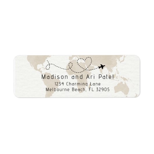 Travel Baby Shooter Rücksendeadresse (Vorne)