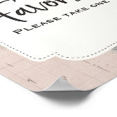 Travel Baby Shower Gefallen Schilderabenteuerdusch Poster (Ecke)