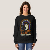 Travel Boo Crew Nurse Halloween Nurses Cute Ghost  Sweatshirt (Vorne ganz)