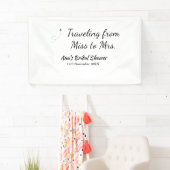 Travel Brautparty Namensdatum fehlen Frau Sim Banner (Insitu)