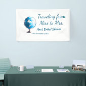 Travel Brautparty Namensdatum fehlen Frau Sim Banner (Messeveranstaltung)